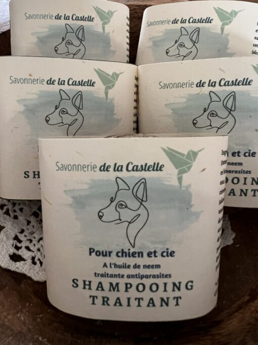 shampooing solide chien