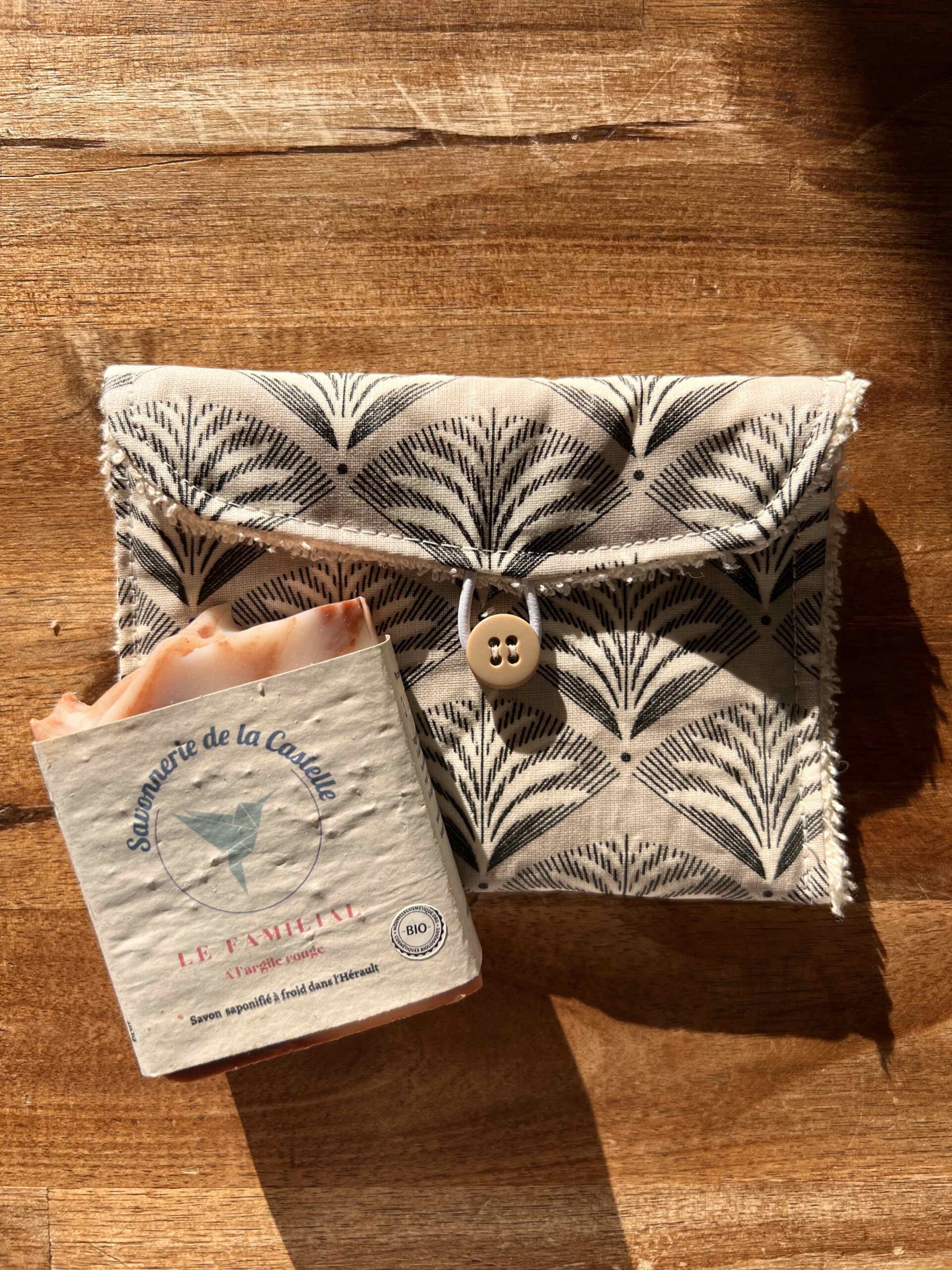 Pochette a savon solide