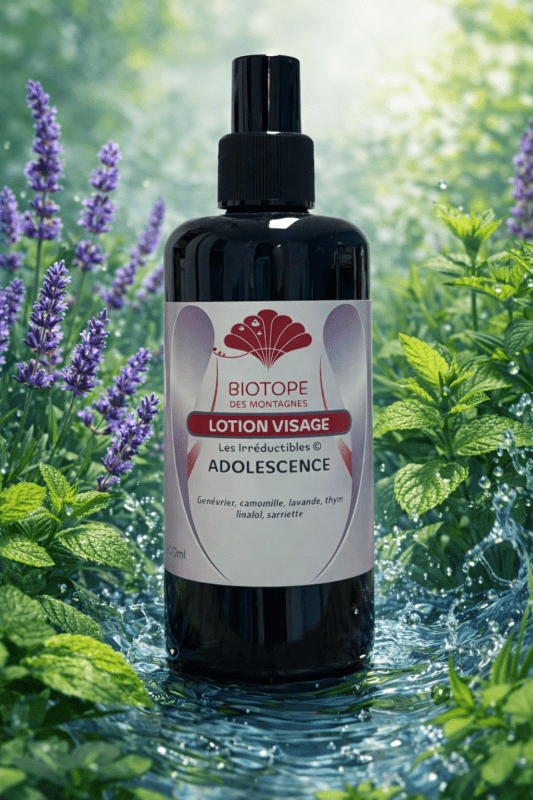 eau florale purifiante visage adolescence hydrolat bio