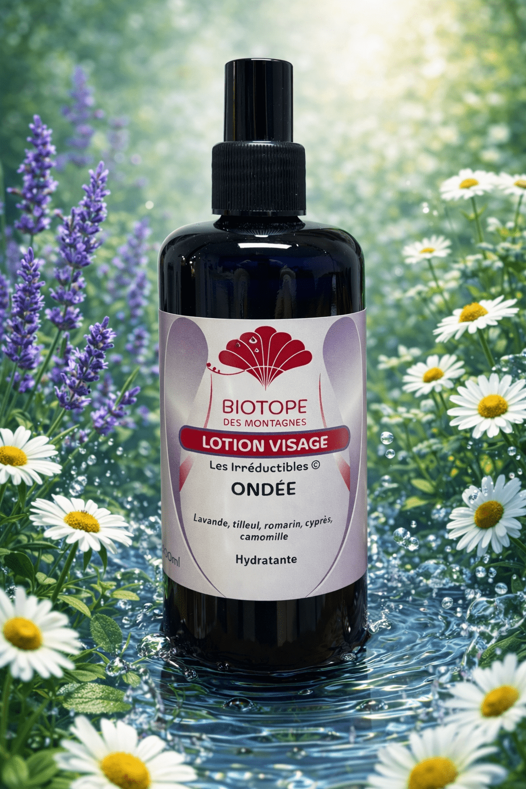 Lotion hydratante peau sèche naturelle – ONDÉE