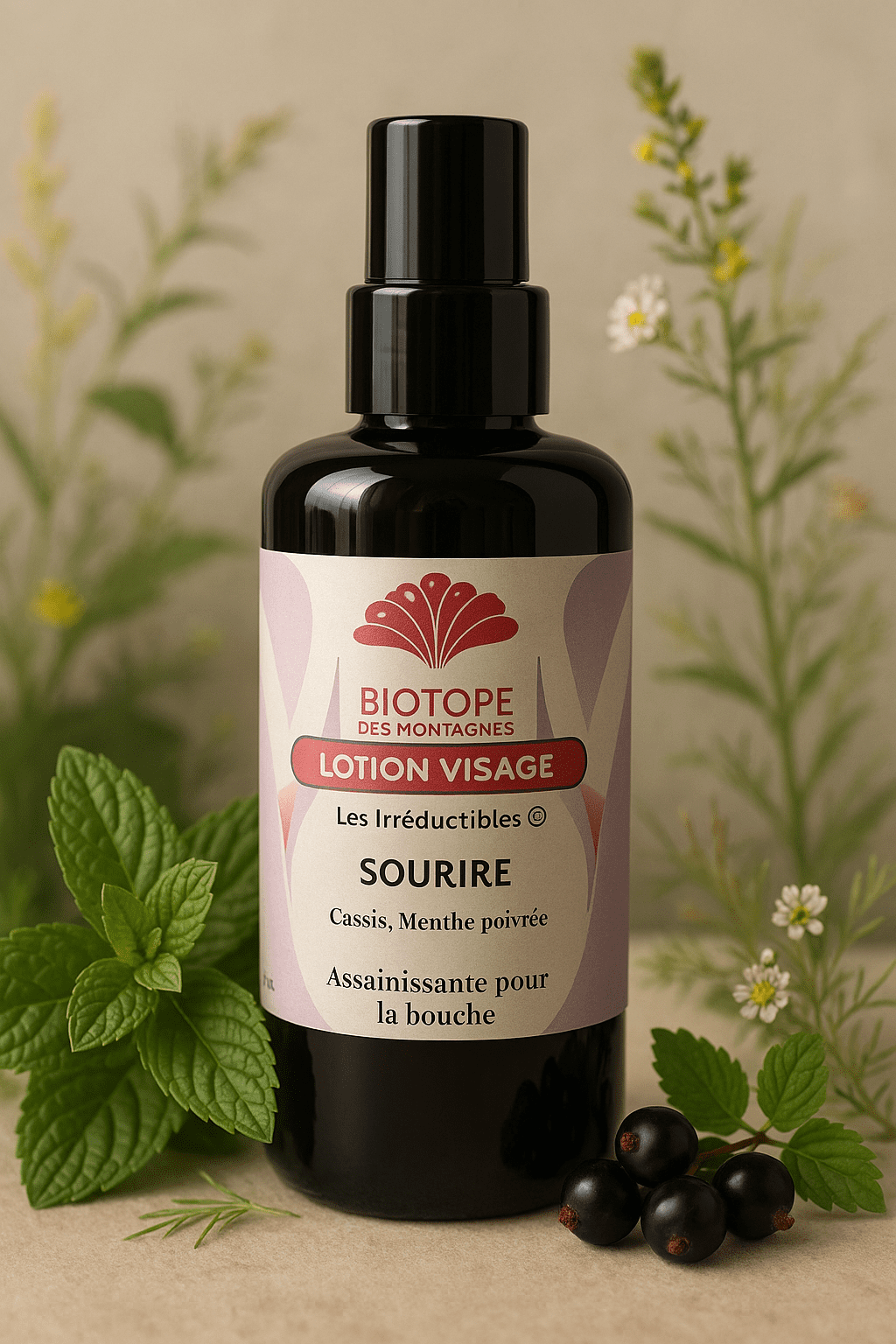 Lotion buccale naturelle – Bain de bouche aux eaux florales bio