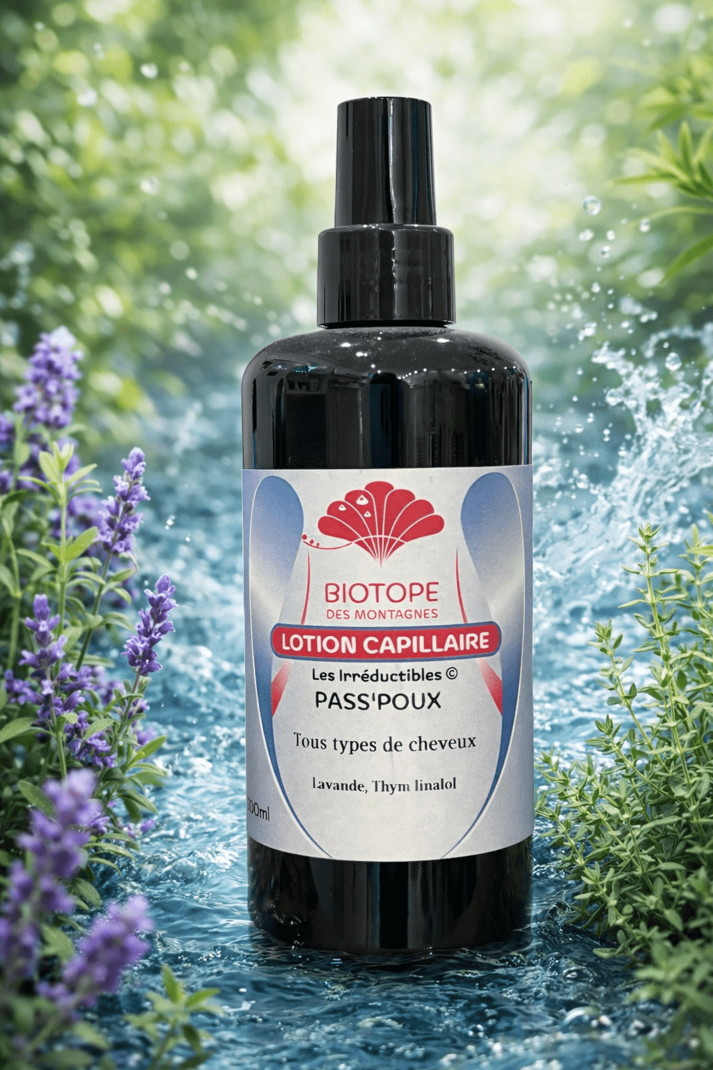 Lotion anti poux naturelle – cuir chevelu apaisé