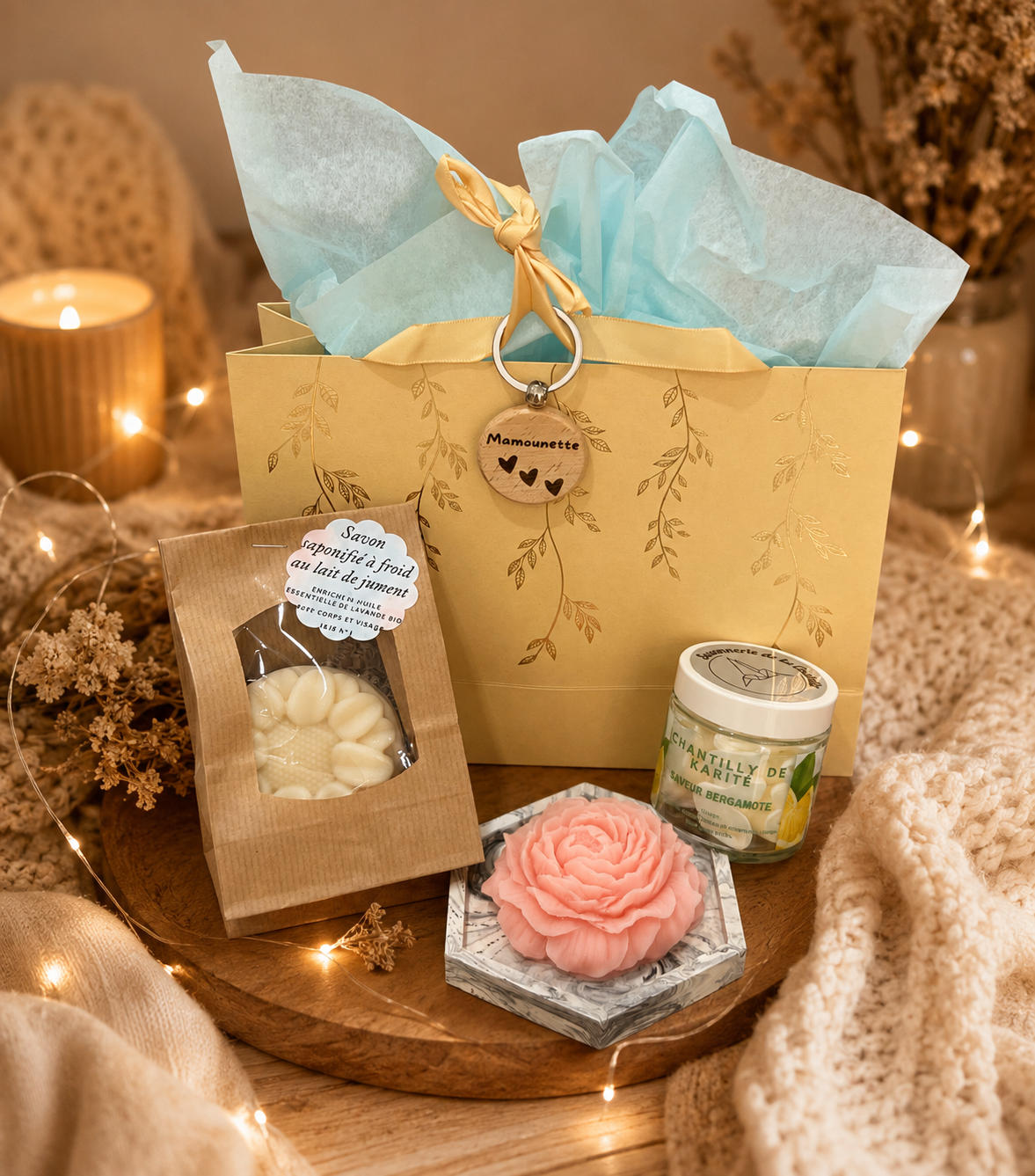 Coffret fête des mères artisanal naturel